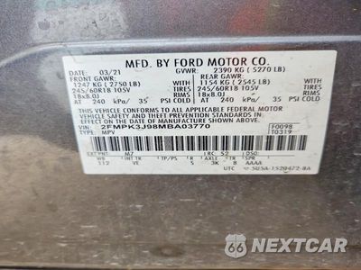 Zdjęcie 14 z 14 samochodu: 2021 FORD EDGE SEL VIN:2FMPK3J98MBA03770 - miniatura