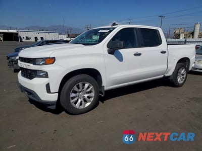2021 CHEVROLET SILVERADO C1500 CUSTOM 3GCPWBEK6MG343030 - główne zdjęcie licytacji z USA - miniatura