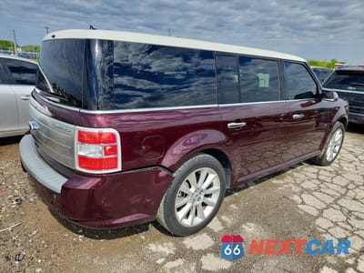 Trzecie zdjęcie samochodu z tyłu: 2011 FORD FLEX LIMITED VIN:2FMGK5DC8BBD09822 - miniatura