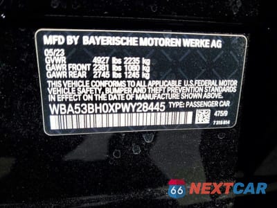 Zdjęcie 12 z 12 samochodu: 2023 BMW 530 I VIN:WBA53BH0XPWY28445 - miniatura