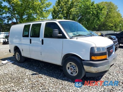 Czwarte zdjęcie samochodu z boku: 2018 GMC SAVANA 2500 DELIVERY VAN VIN:1GTW7AFG8J1911947 - miniatura