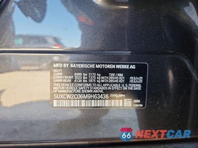 Zdjęcie 13 z 13 samochodu: 2021 BMW X7 XDRIVE40I VIN:5UXCW2C06M9H63436 - miniatura
