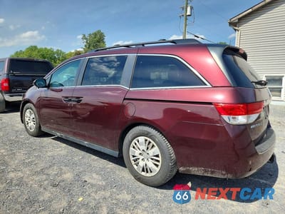 Drugie zdjęcie samochodu z przodu: 2015 HONDA ODYSSEY LX VIN:5FNRL5H25FB069357 - miniatura