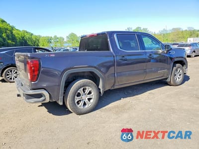 Trzecie zdjęcie samochodu z tyłu: 2022 GMC SIERRA K1500 SLE VIN:3GTUUBED6NG623820 - miniatura