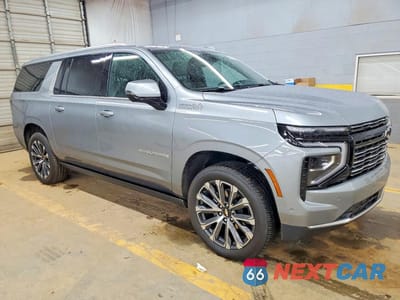 Czwarte zdjęcie samochodu z boku: 2025 CHEVROLET SUBURBAN K1500 HIGH COUNTRY VIN:1GNS6GRL5SR378771 - miniatura