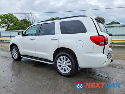 Drugie zdjęcie samochodu z przodu: 2017 TOYOTA SEQUOIA PLATINUM VIN:5TDDW5G18HS155383 - miniatura