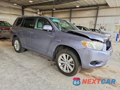 Czwarte zdjęcie samochodu z boku: 2008 TOYOTA HIGHLANDER HYBRID VIN:JTEEW41A282006185 - miniatura