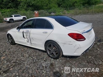 Drugie zdjęcie samochodu z przodu: 2015 MERCEDES-BENZ C 300 4MATIC VIN:55SWF4KBXFU087462 - miniatura