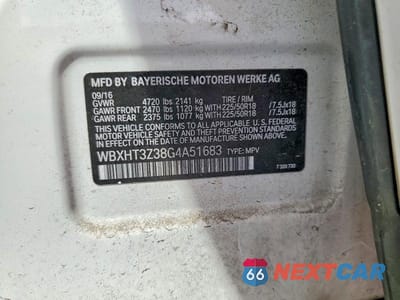Zdjęcie 12 z 12 samochodu: 2016 BMW X1 XDRIVE28I VIN:WBXHT3Z38G4A51683 - miniatura