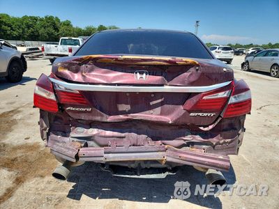 Zdjęcie 6 z 12 samochodu: 2017 HONDA ACCORD SPORT VIN:1HGCR2F53HA067698 - miniatura