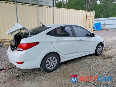 Trzecie zdjęcie samochodu z tyłu: 2015 HYUNDAI ACCENT GLS VIN:KMHCT4AE1FU854398 - miniatura