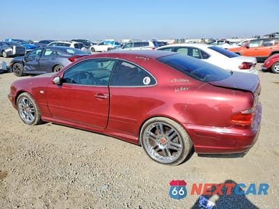 Drugie zdjęcie samochodu z przodu: 1999 MERCEDES-BENZ CLK 430 VIN:WDBLJ70G1XF067356 - miniatura