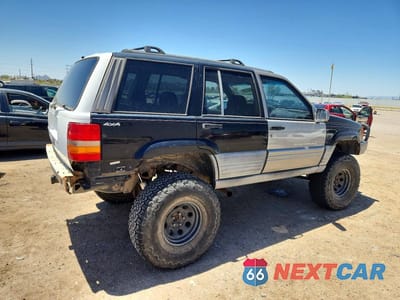 Trzecie zdjęcie samochodu z tyłu: 1998 JEEP GRAND CHEROKEE LAREDO VIN:1J4GZ58Y3WC365799 - miniatura
