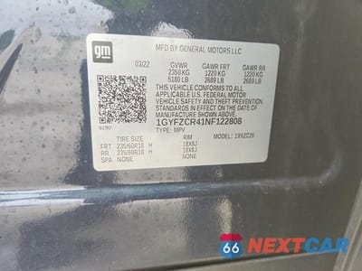Zdjęcie 14 z 14 samochodu: 2022 CADILLAC XT4 PREMIUM LUXURY VIN:1GYFZCR41NF122808 - miniatura