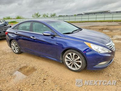 Czwarte zdjęcie samochodu z boku: 2014 HYUNDAI SONATA SE VIN:5NPEC4AC0EH901389 - miniatura