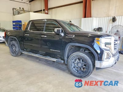 Czwarte zdjęcie samochodu z boku: 2021 GMC SIERRA K1500 SLT VIN:1GTU9DED5MZ190566 - miniatura