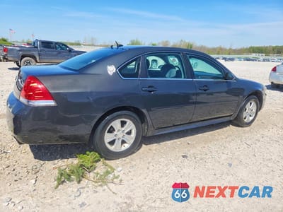 Trzecie zdjęcie samochodu z tyłu: 2013 CHEVROLET IMPALA LS VIN:2G1WF5E32D1215150 - miniatura