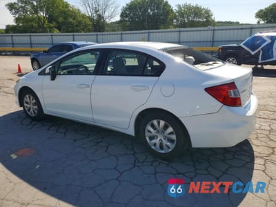 Drugie zdjęcie samochodu z przodu: 2012 HONDA CIVIC LX VIN:19XFB2F56CE072559 - miniatura