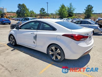 Drugie zdjęcie samochodu z przodu: 2014 HYUNDAI ELANTRA COUPE BASE VIN:KMHDH6AH6EU029595 - miniatura