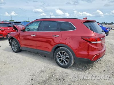 Drugie zdjęcie samochodu z przodu: 2017 HYUNDAI SANTA FE VIN:KM8SM4HF6HU177262 - miniatura