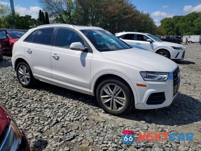 Czwarte zdjęcie samochodu z boku: 2017 AUDI Q3 PREMIUM VIN:WA1ECCFS0HR010021 - miniatura