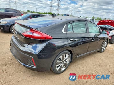Trzecie zdjęcie samochodu z tyłu: 2018 HYUNDAI IONIQ LIMITED VIN:KMHC05LC0JU072208 - miniatura