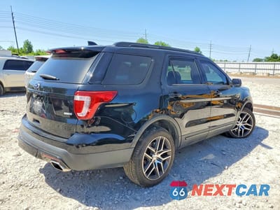 Trzecie zdjęcie samochodu z tyłu: 2017 FORD EXPLORER SPORT VIN:1FM5K8GT8HGB89610 - miniatura