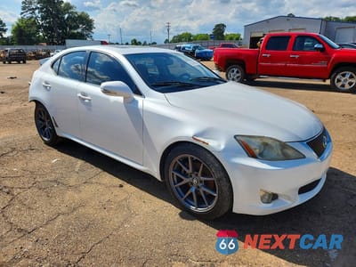 Czwarte zdjęcie samochodu z boku: 2010 LEXUS IS 250 VIN:JTHBF5C29A5119685 - miniatura
