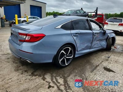 Trzecie zdjęcie samochodu z tyłu: 2022 HONDA ACCORD SPORT SE VIN:1HGCV1F47NA074212 - miniatura