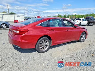 Trzecie zdjęcie samochodu z tyłu: 2022 HONDA ACCORD LX VIN:1HGCV1F17NA002173 - miniatura