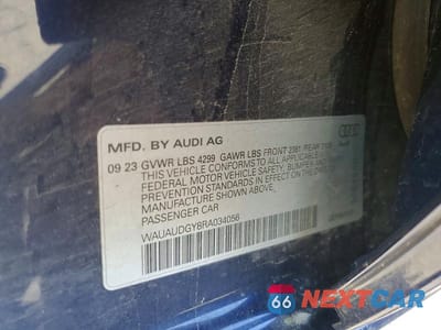 Zdjęcie 12 z 12 samochodu: 2024 AUDI A3 PREMIUM VIN:WAUAUDGY8RA034056 - miniatura