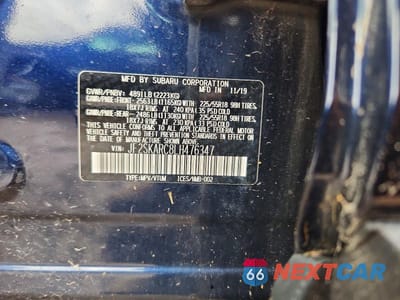 Zdjęcie 12 z 12 samochodu: 2020 SUBARU FORESTER SPORT VIN:JF2SKARC8LH476347 - miniatura