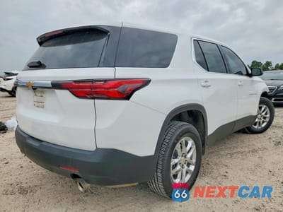 Trzecie zdjęcie samochodu z tyłu: 2023 CHEVROLET TRAVERSE LS VIN:1GNERFKW6PJ192116 - miniatura
