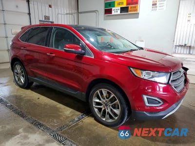 Czwarte zdjęcie samochodu z boku: 2015 FORD EDGE TITANIUM VIN:2FMPK4K95FBB14896 - miniatura