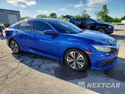 Czwarte zdjęcie samochodu z boku: 2016 HONDA CIVIC EX VIN:19XFC1F33GE014629 - miniatura