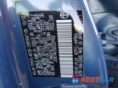 Zdjęcie 12 z 12 samochodu: 2011 TOYOTA YARIS BASE VIN:JTDKT4K35B5329958 - miniatura