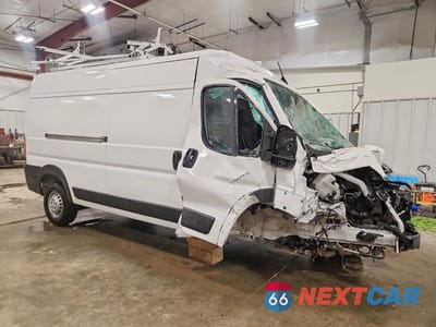 Czwarte zdjęcie samochodu z boku: 2024 RAM PROMASTER 2500 2500 HIGH VIN:3C6LRVDG2RE113855 - miniatura