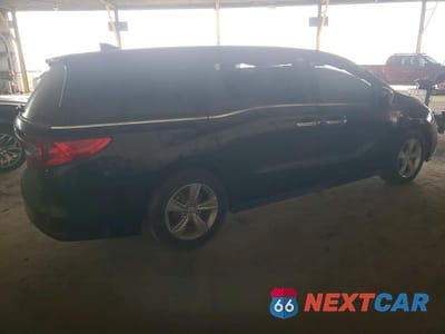 Trzecie zdjęcie samochodu z tyłu: 2018 HONDA ODYSSEY EXL VIN:5FNRL6H7XJB064987 - miniatura
