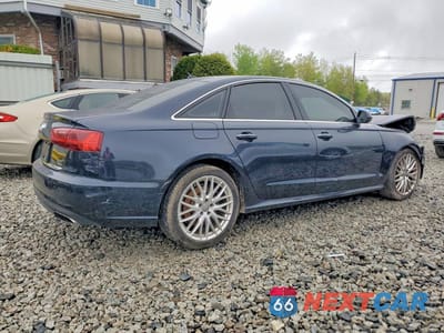 Trzecie zdjęcie samochodu z tyłu: 2016 AUDI A6 PREMIUM PLUS VIN:WAUGFAFC7GN132557 - miniatura
