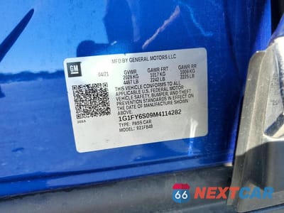Zdjęcie 12 z 12 samochodu: 2021 CHEVROLET BOLT EV LT VIN:1G1FY6S09M4114282 - miniatura