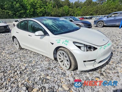 Czwarte zdjęcie samochodu z boku: 2023 TESLA MODEL 3 VIN:5YJ3E1EA6PF649576 - miniatura