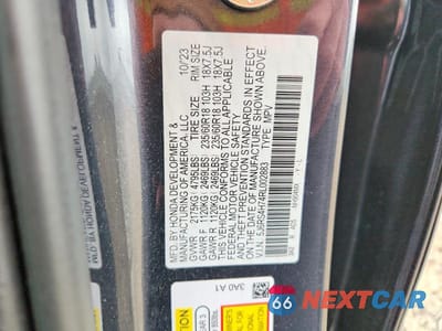 Zdjęcie 13 z 13 samochodu: 2024 HONDA CR-V EXL VIN:5J6RS4H74RL002883 - miniatura