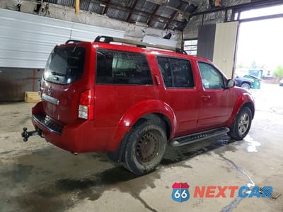 Trzecie zdjęcie samochodu z tyłu: 2011 NISSAN PATHFINDER S VIN:5N1AR1NB9BC607263 - miniatura
