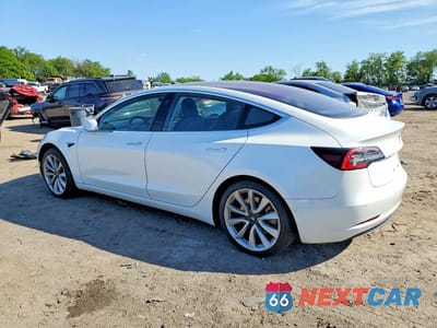 Drugie zdjęcie samochodu z przodu: 2018 TESLA MODEL 3 LONG RANGE BATTERY VIN:5YJ3E1EA5JF015733 - miniatura