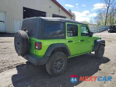 Trzecie zdjęcie samochodu z tyłu: 2025 JEEP WRANGLER SPORT VIN:1C4PJXDN6SW581210 - miniatura