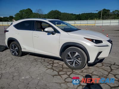 Czwarte zdjęcie samochodu z boku: 2019 LEXUS NX 300H VIN:JTJBJRBZ2K2114706 - miniatura