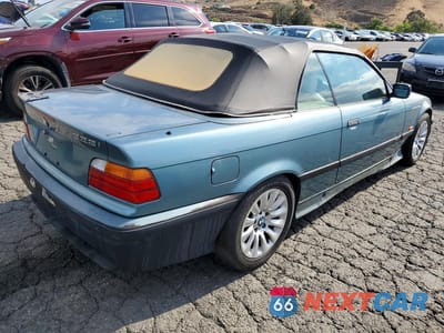 Trzecie zdjęcie samochodu z tyłu: 1997 BMW 3 SERIES 328I VIN:WBABK8320VET99708 - miniatura