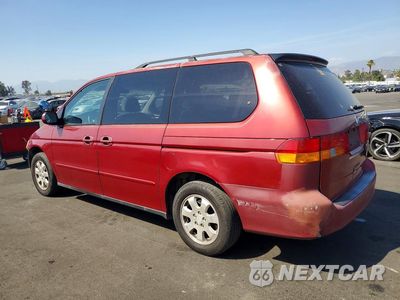 Drugie zdjęcie samochodu z przodu: 2002 HONDA ODYSSEY EX VIN:5FNRL18632B054975 - miniatura
