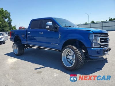 Czwarte zdjęcie samochodu z boku: 2022 FORD F350 SUPER DUTY VIN:1FT8W3BT1NEE18121 - miniatura