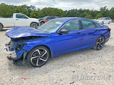 2022 HONDA ACCORD SPORT 1HGCV1F30NA052124 - główne zdjęcie licytacji z USA - miniatura